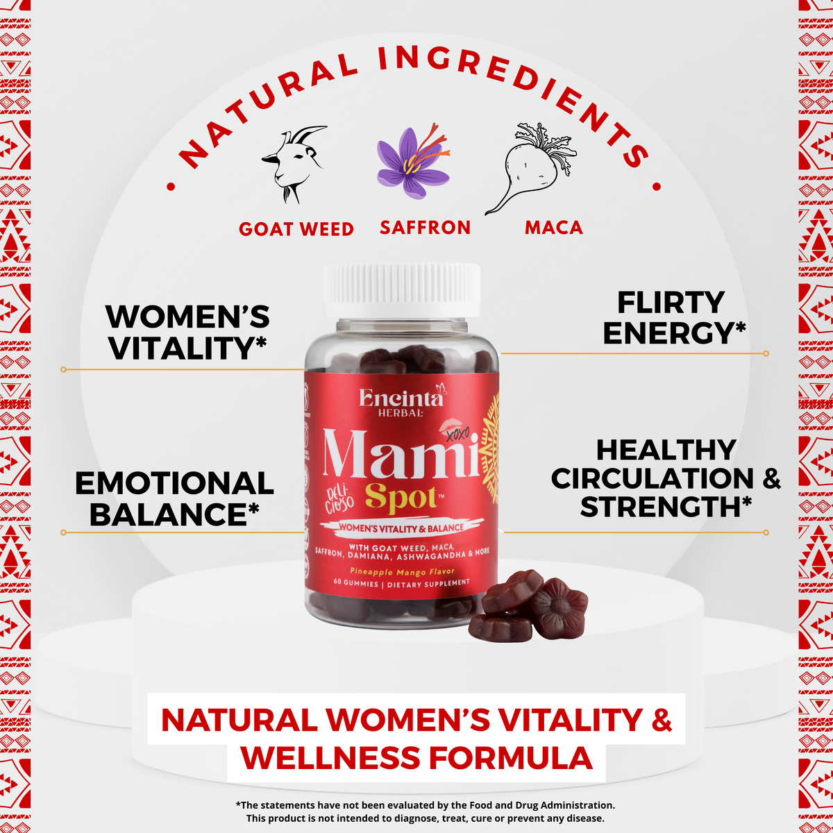 Ay Mami Spot™ – Women’s Intimacy, Desire & Vitality Gummies