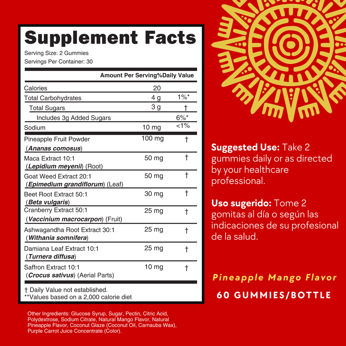 Ay Mami Spot™ – Women’s Intimacy, Desire & Vitality Gummies
