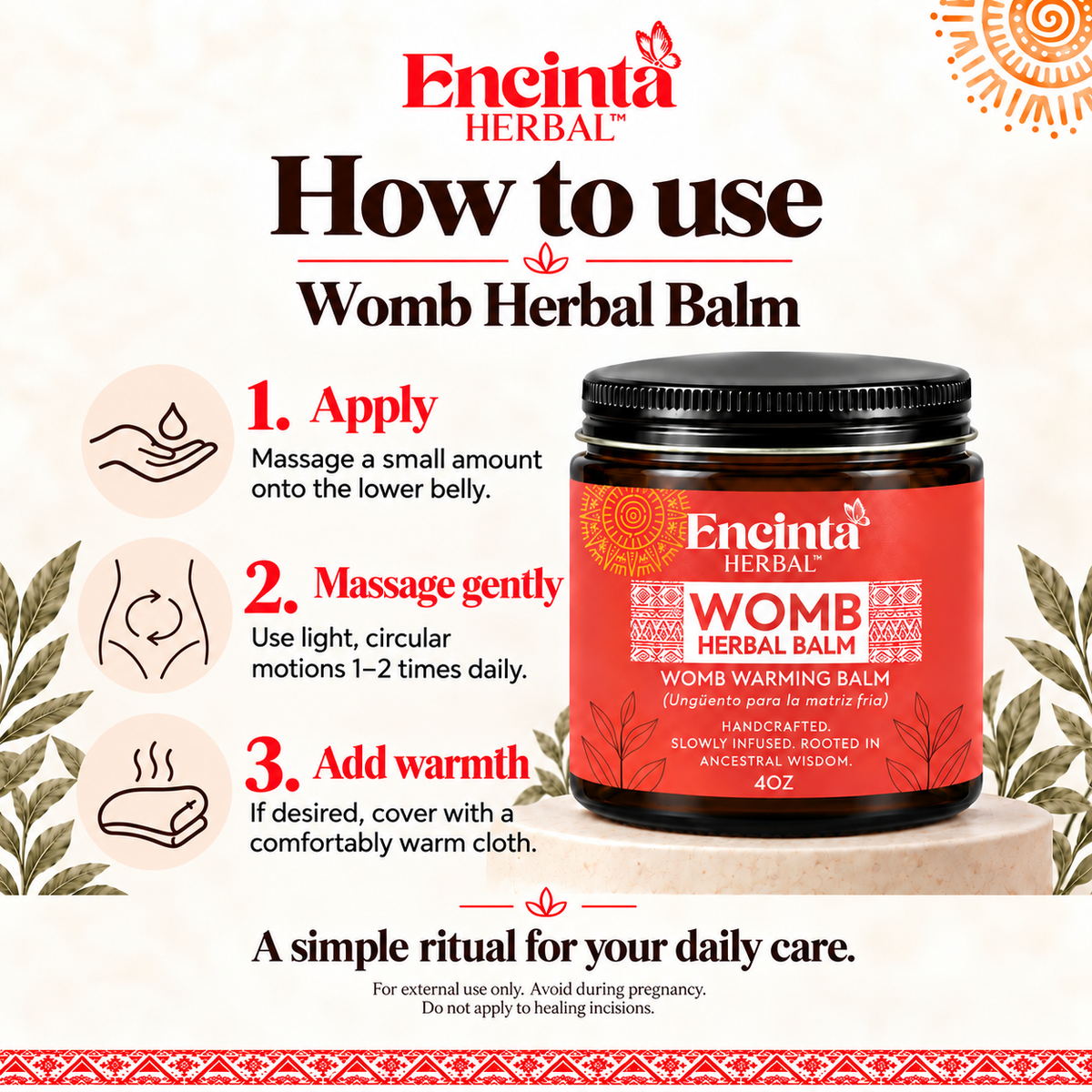 WOMB HERBAL BALM