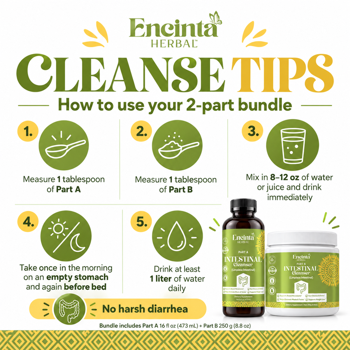 2-Part Intestinal Cleanser Bundle | Part A + Part B