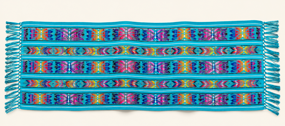Handwoven Rebozo | Traditional Manteado & Womb-Care Shawl